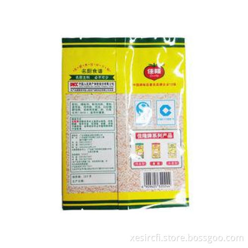 Flexible Chicken Powder Pouch , Plastic Food Packaging Bags